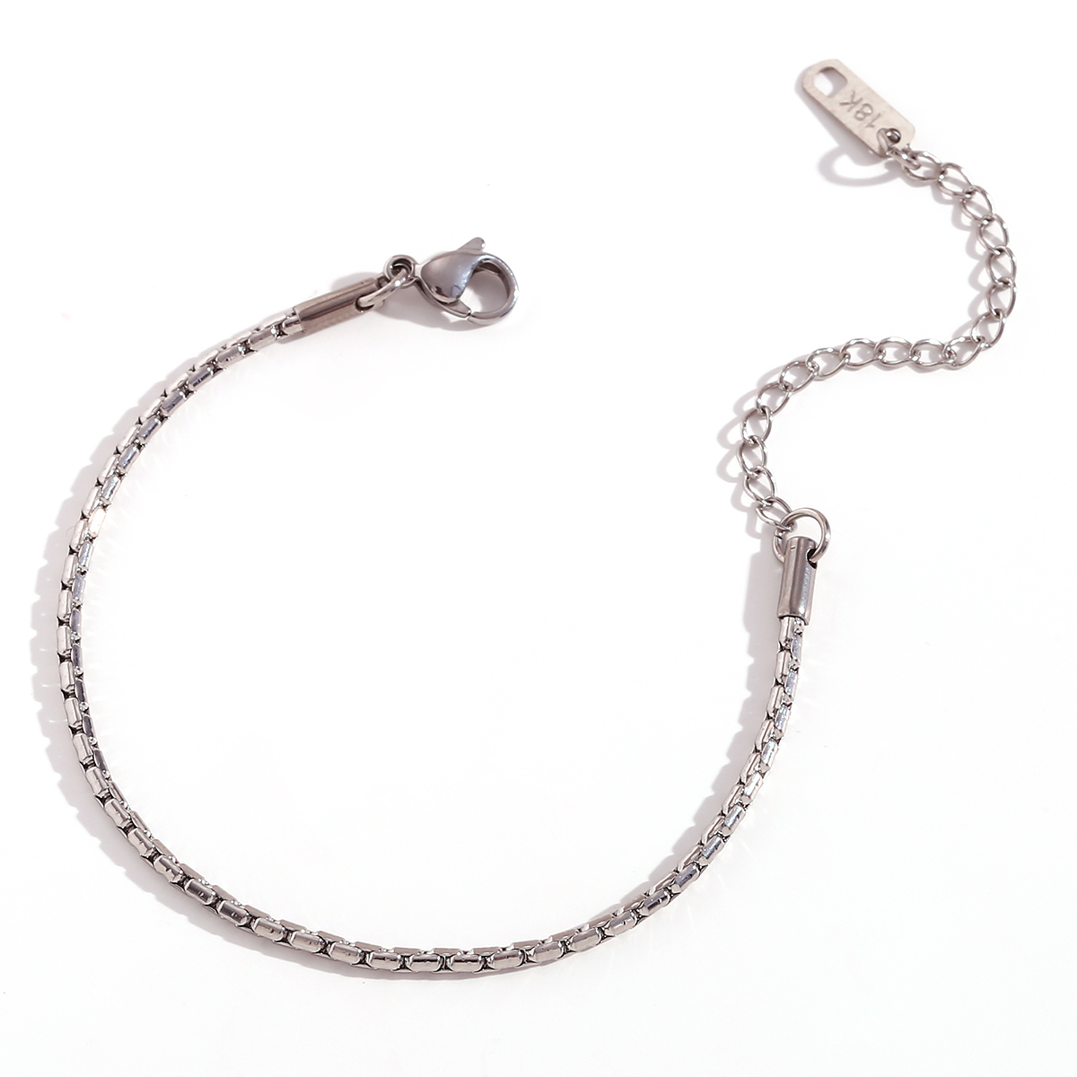 Simple Style Classic Style Oval Stainless Steel Bracelets display picture 12
