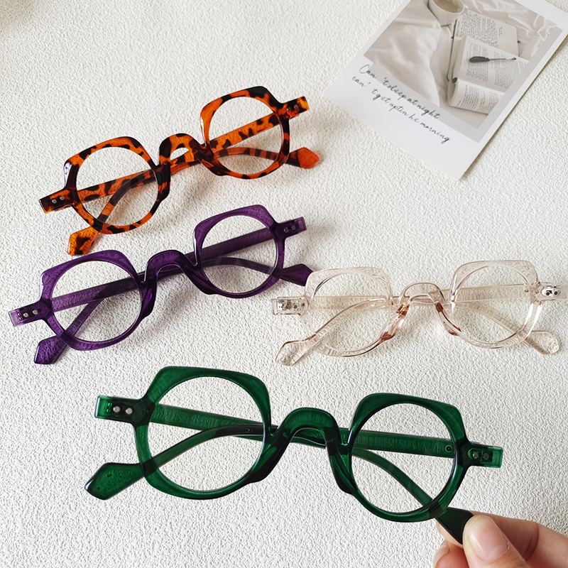 Casual Elegant Solid Color Pc Resin Square Full Frame Optical Glasses display picture 3