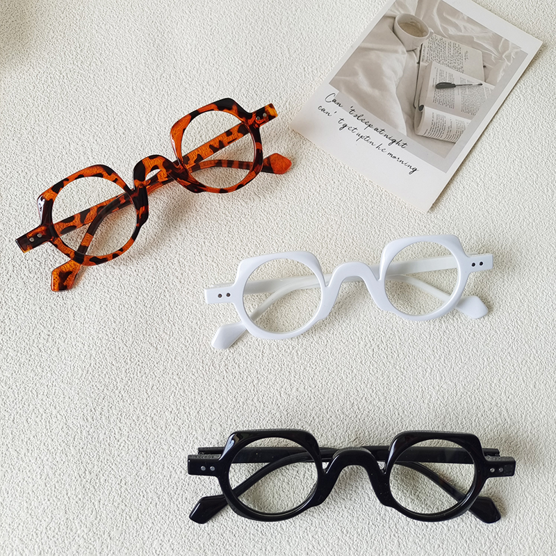 Casual Elegant Solid Color Pc Resin Square Full Frame Optical Glasses display picture 7