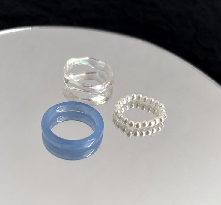 Elegant Einfacher Stil Geometrisch Künstlicher Kristall Frau Ringe display picture 3