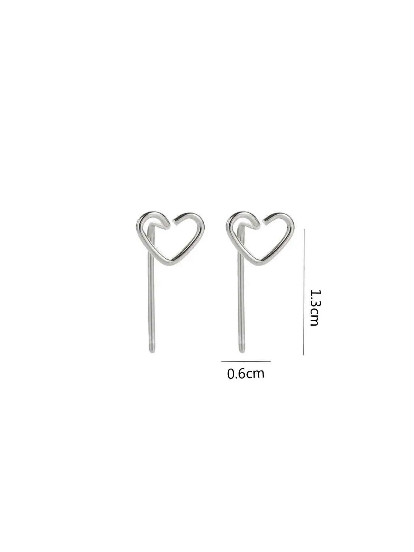 1 Paire Décontractée Sucré Style Simple Forme De Cœur Papillon Incruster Alliage Perles Artificielles Verre Plaqué Or Plaqué Argent Boucles D'oreilles display picture 2