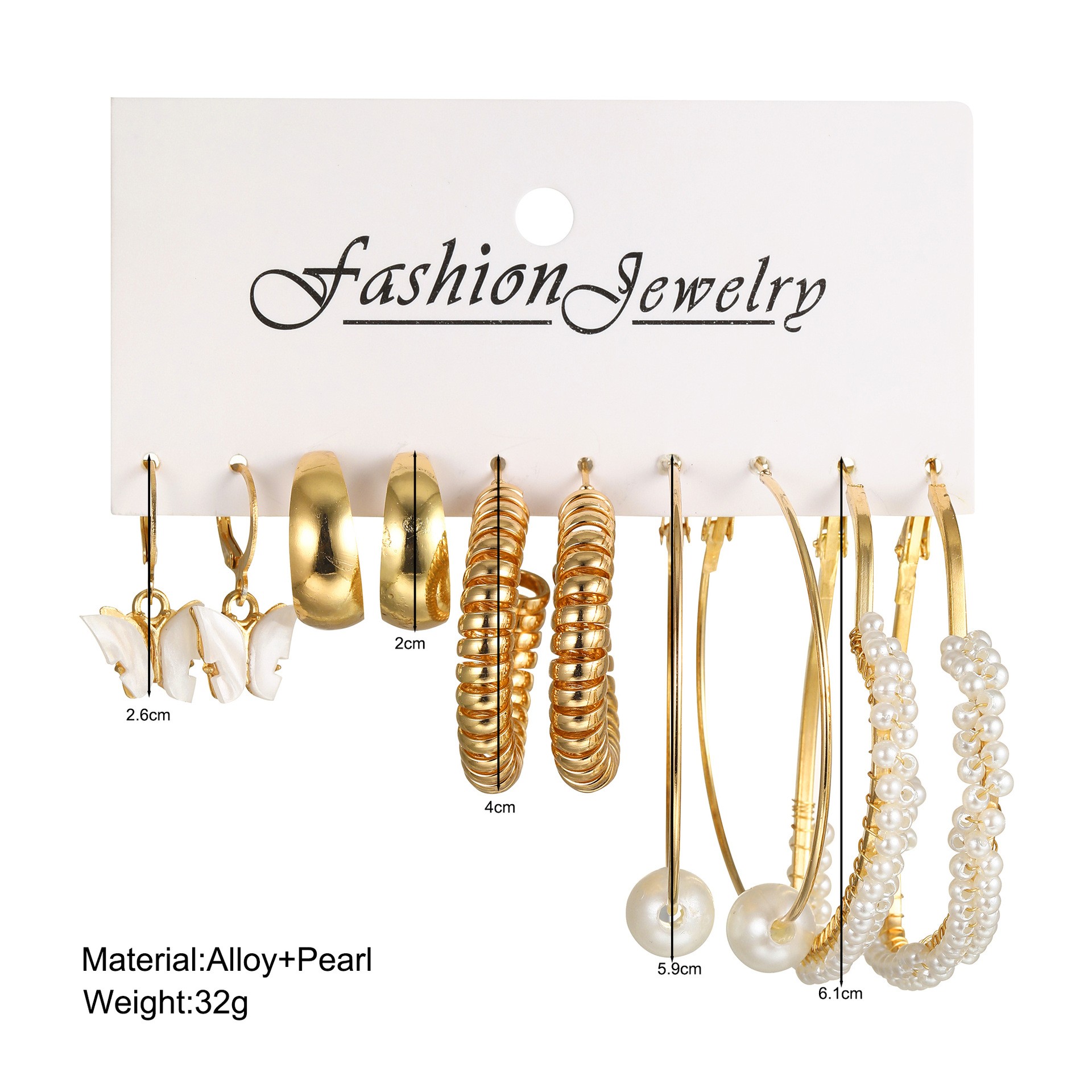 6 Pairs Retro Luxurious Classic Style Animal Heart Shape Butterfly Plating Inlay Alloy Artificial Pearls Gold Plated Silver Plated Drop Earrings Ear Studs display picture 25