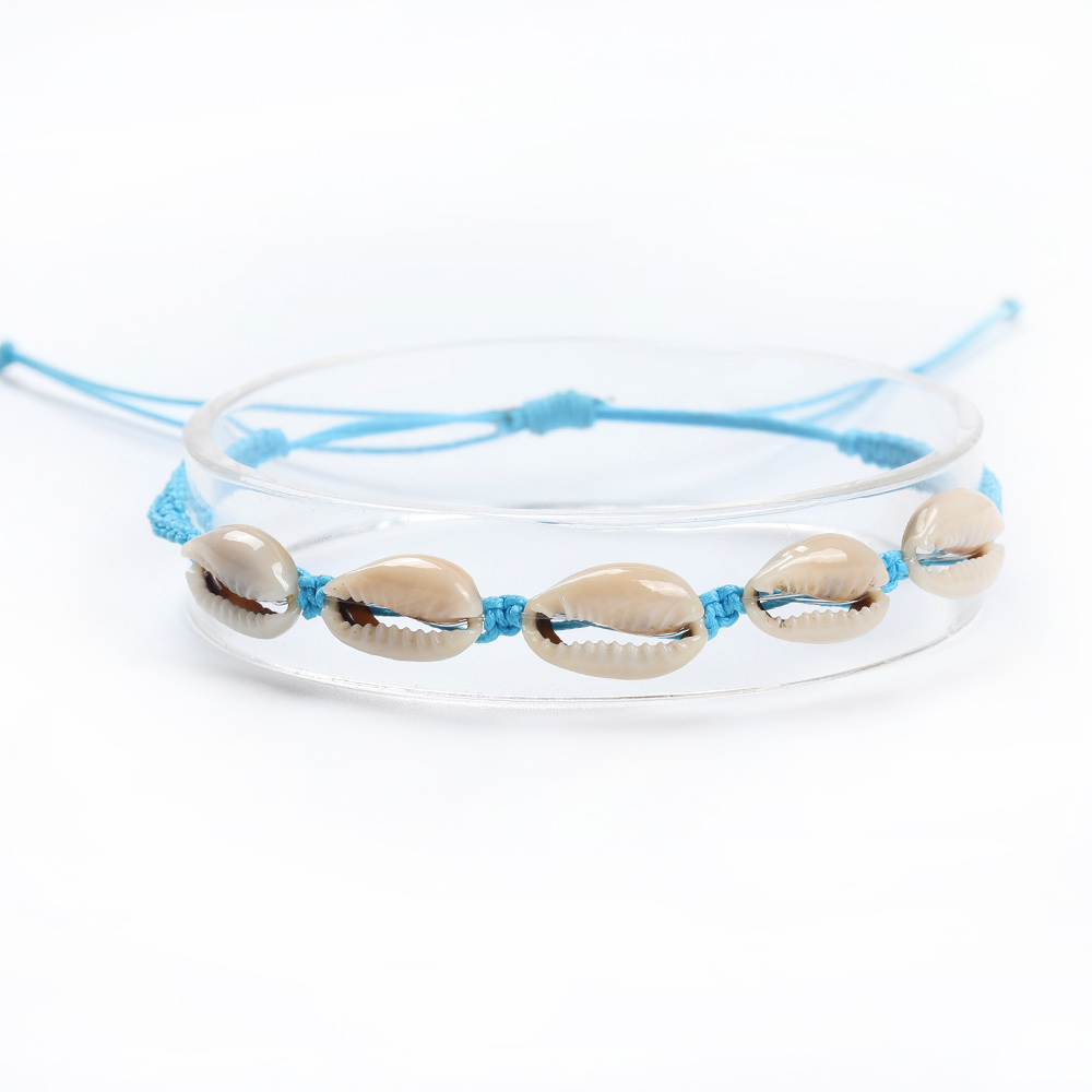 Casual Beach Shell Stone Rope Braid Women's Bracelets display picture 4