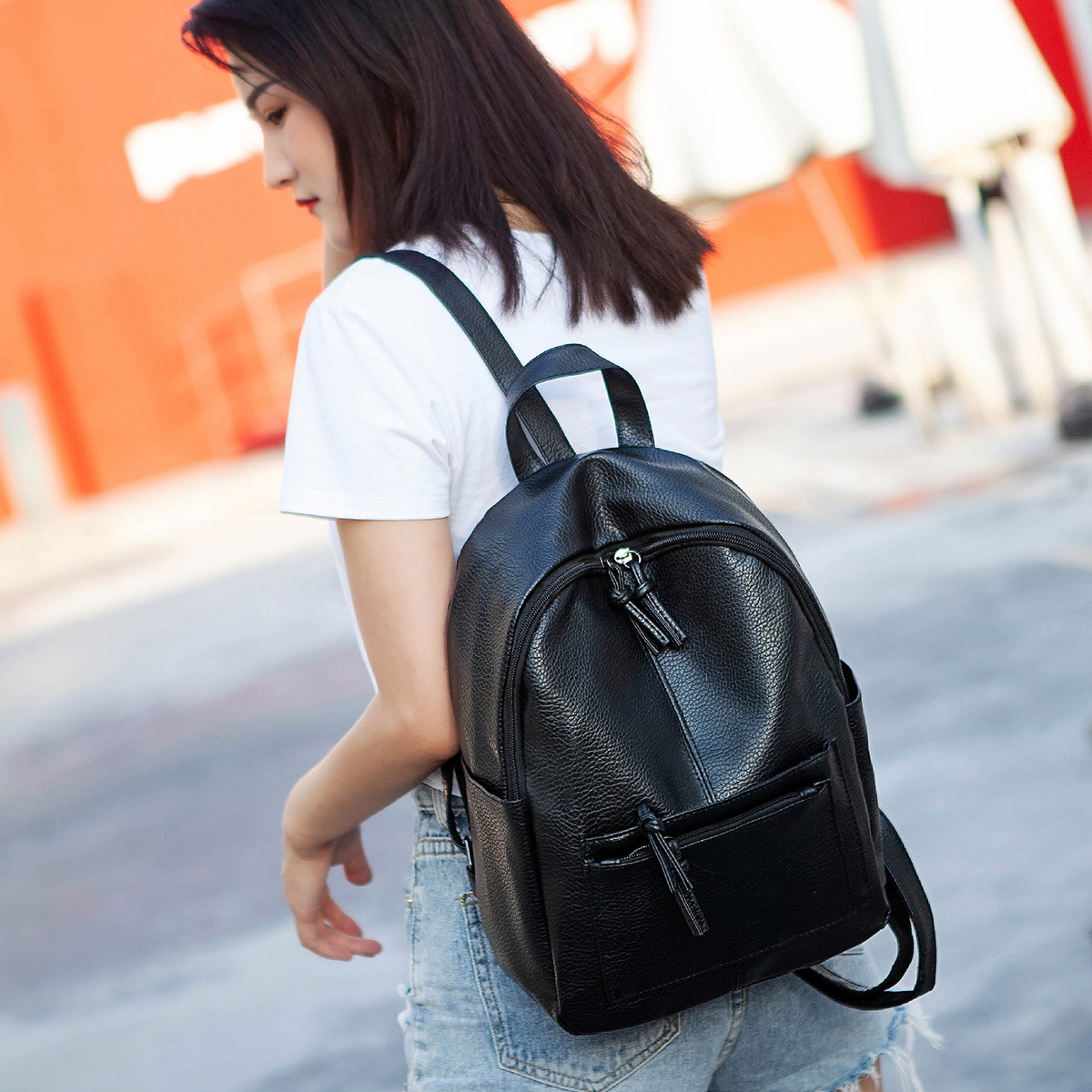 One Size Women's Backpack Daily Fashion Backpacks display picture 5