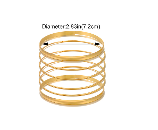 Wholesale Jewelry Vintage Style Simple Style Solid Color Alloy 14k Gold Plated Plating Bangle display picture 1