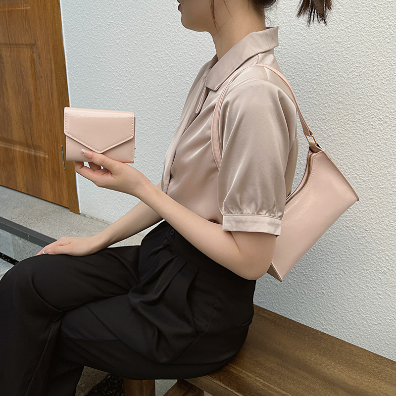 Women's Summer Pu Leather Elegant Underarm Bag display picture 1