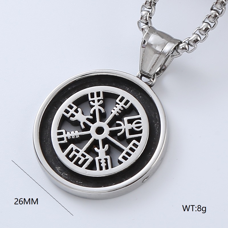 Punk Cool Style Cross 304 Stainless Steel No Inlaid Men'S Necklace Pendant display picture 3
