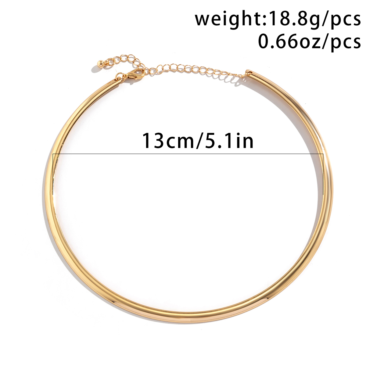 Wholesale Jewelry Punk Classic Style Solid Color Iron Choker display picture 1