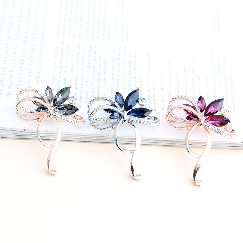Elegant Formal Plant Alloy Inlay Alloy Unisex Brooches display picture 1