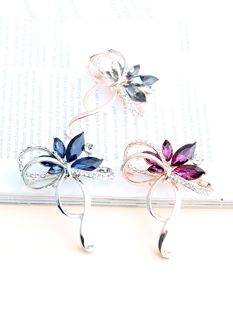 Elegant Formal Plant Alloy Inlay Alloy Unisex Brooches display picture 2