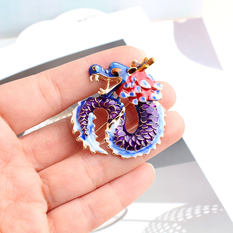 Exaggerated Funny Dragon Alloy Unisex Brooches display picture 1