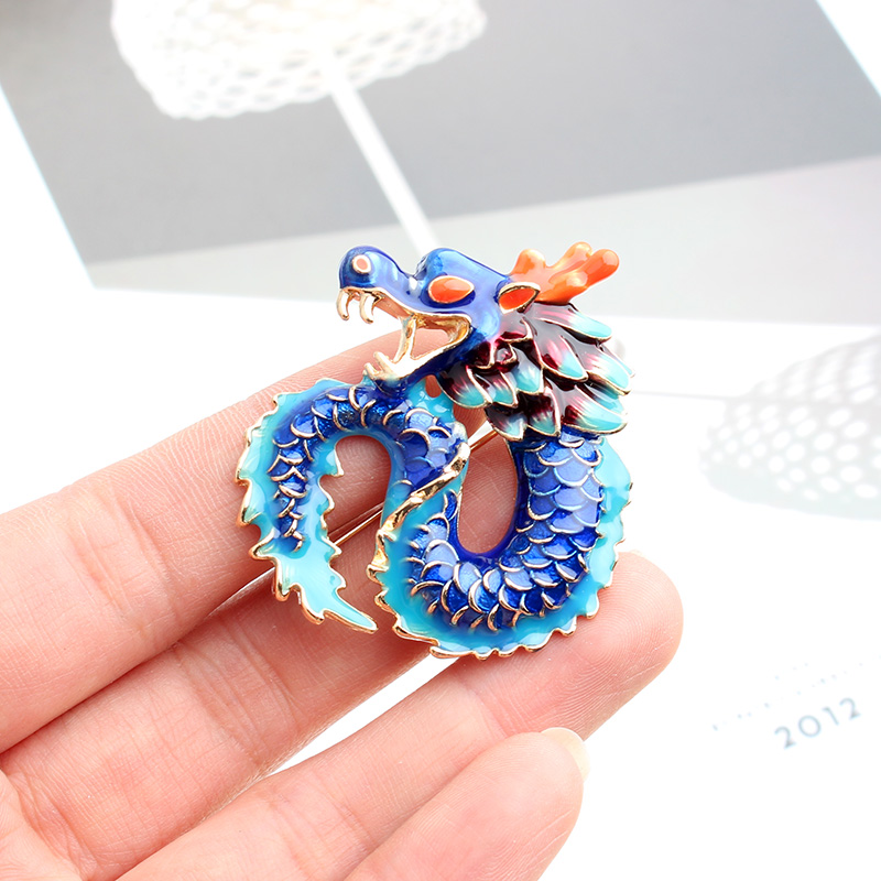 Exaggerated Funny Dragon Alloy Unisex Brooches display picture 4