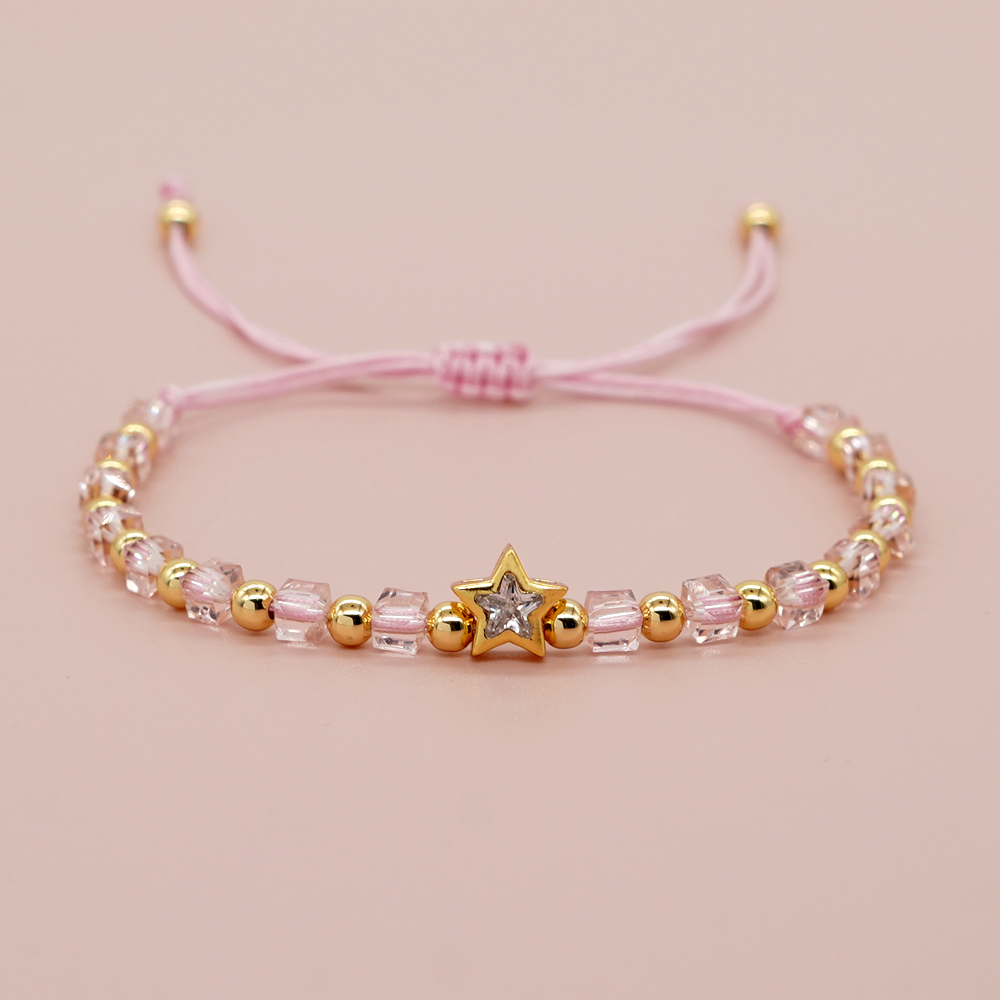 Estilo Simple Pentagrama Cristal Artificial Venta Al Por Mayor Pulsera display picture 22