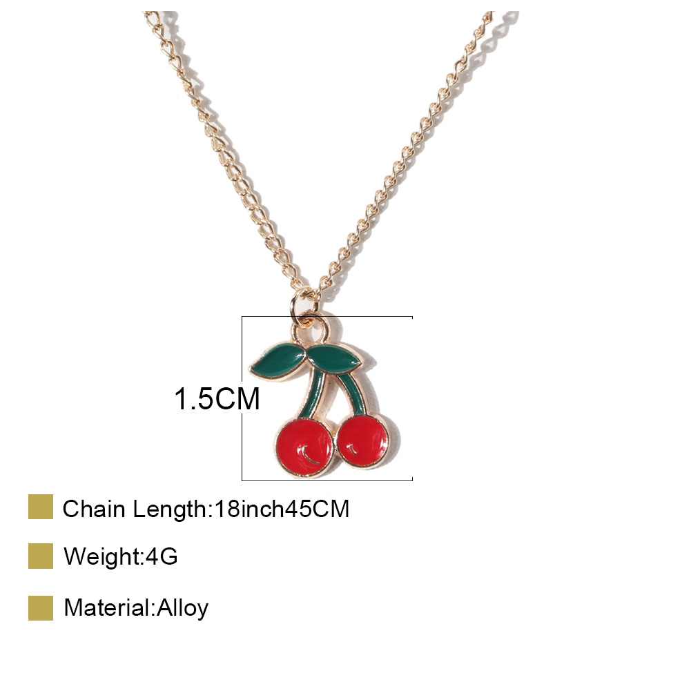 Simple Style Fruit Alloy Wholesale Pendant Necklace display picture 5