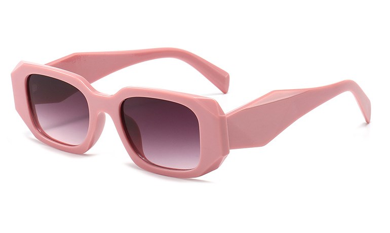 Streetwear Geometric Ac Square Full Frame Women's Sunglasses display picture 1