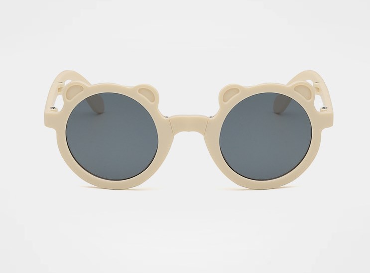 Cute Simple Style Geometric Ac Round Frame Full Frame Kids Sunglasses display picture 2