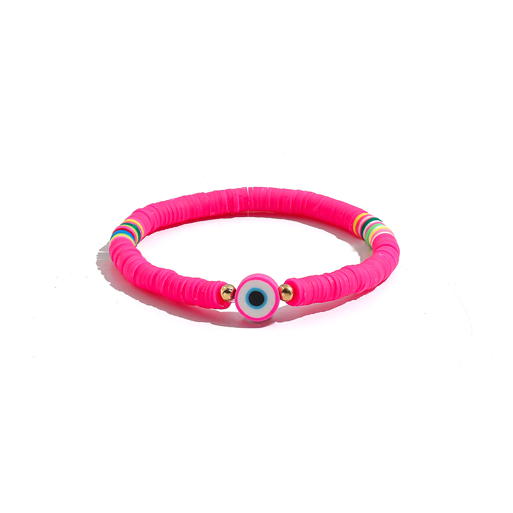 Tropical Round Soft Clay Wholesale Bracelets display picture 7