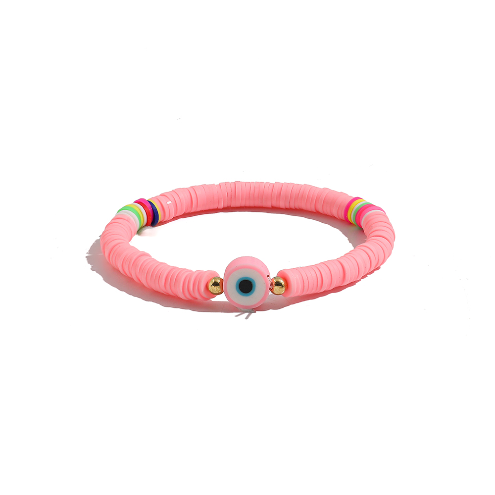 Tropical Rond Argile Molle De Gros Bracelets display picture 1