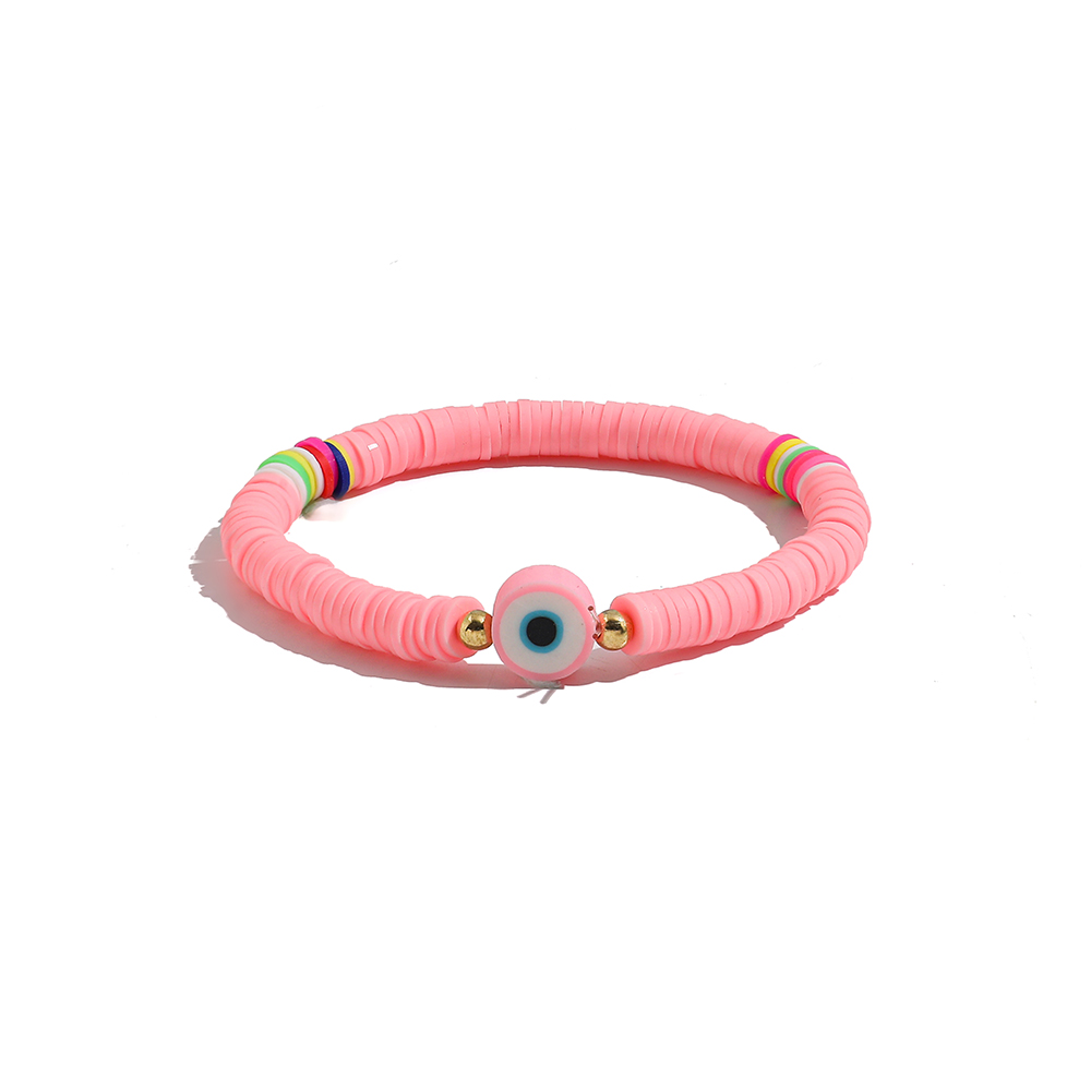 Tropical Round Soft Clay Wholesale Bracelets display picture 1