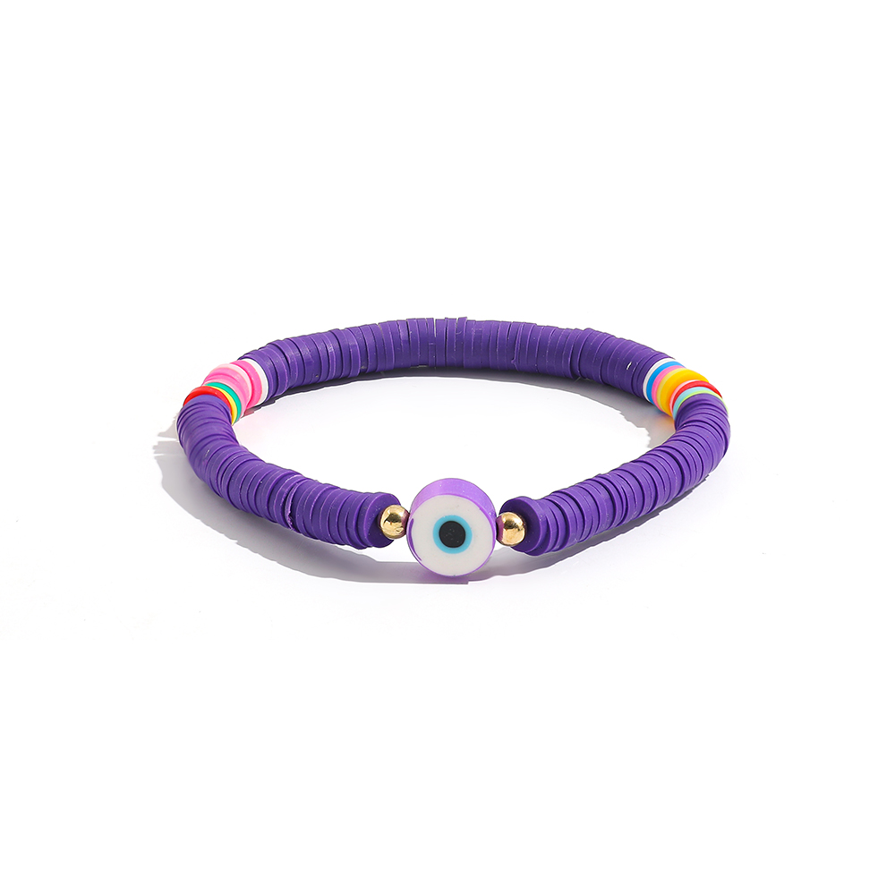 Tropical Round Soft Clay Wholesale Bracelets display picture 2