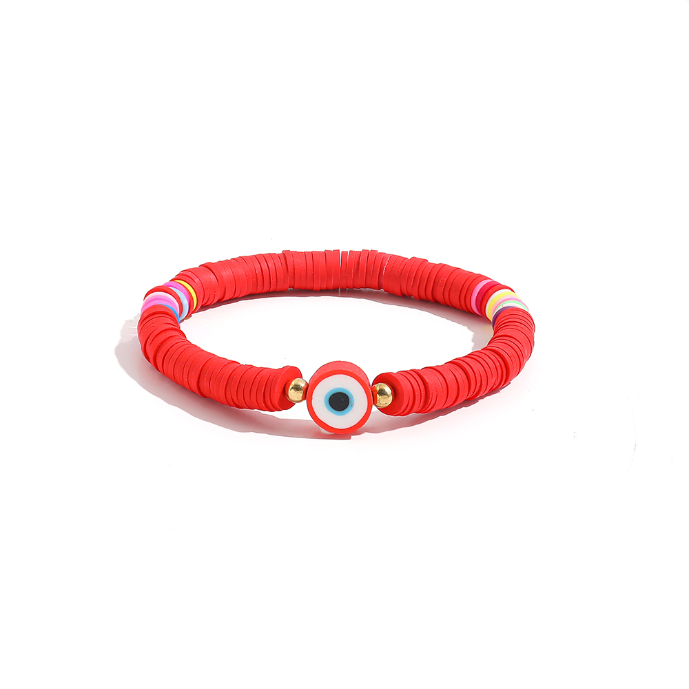 Tropical Round Soft Clay Wholesale Bracelets display picture 4