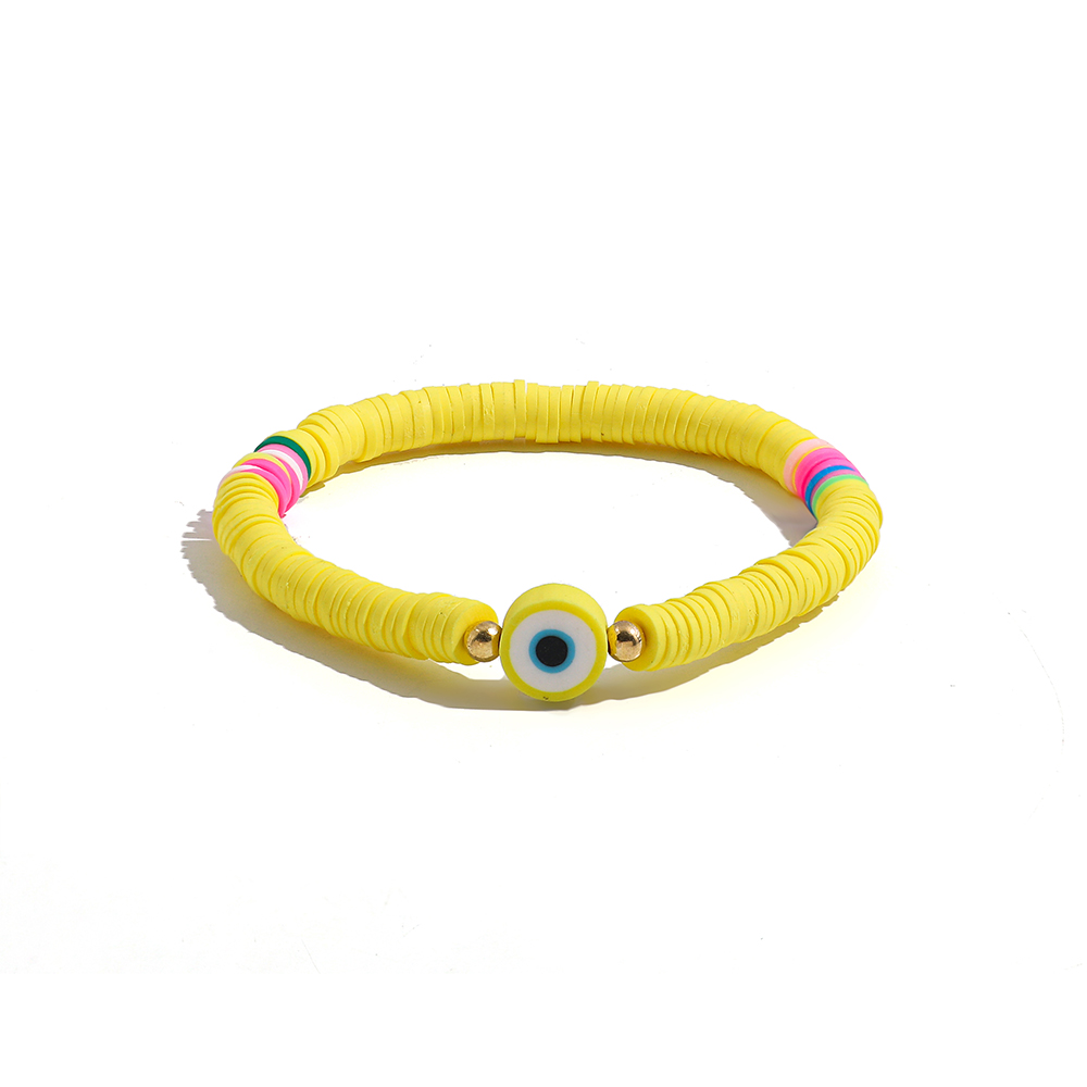 Tropical Rond Argile Molle De Gros Bracelets display picture 6