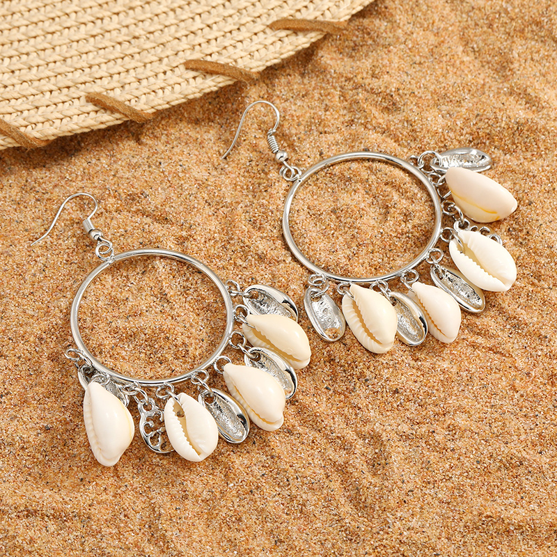 1 Pair Vacation Shell Shell Drop Earrings display picture 6