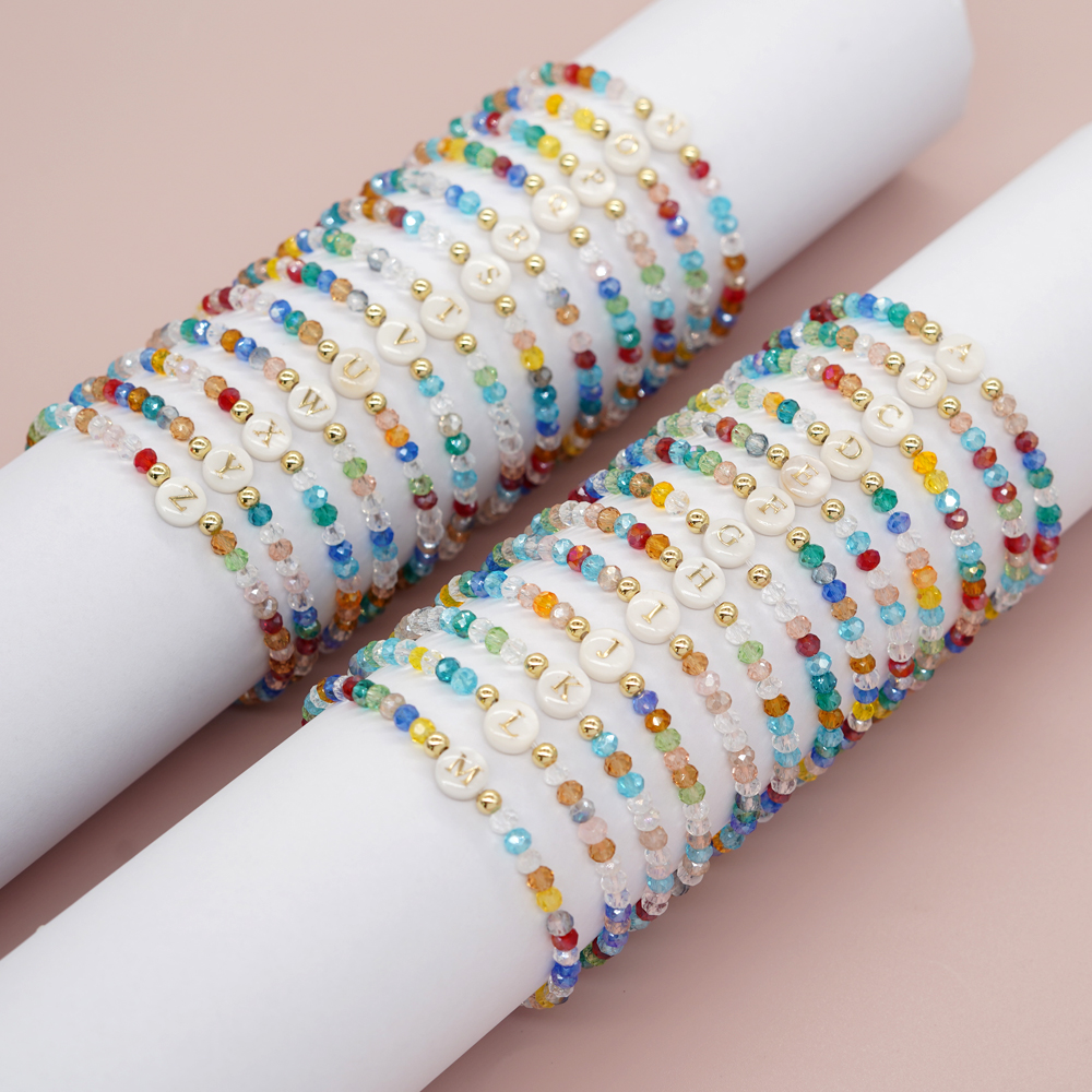 Hawaiian Beach Sweet Letter Artificial Crystal Shell Beaded Women's Bracelets display picture 26