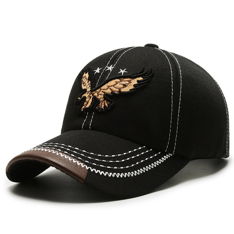 Men's Commute Embroidery Animal Embroidery Curved Eaves Baseball Cap display picture 1