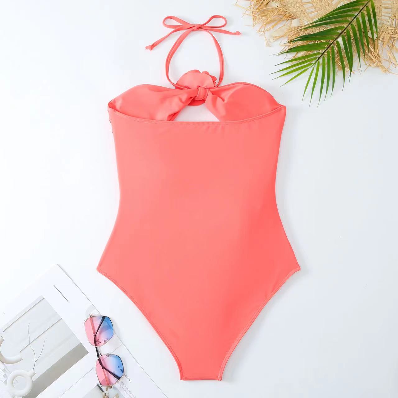 Women's Vacation Sexy Flower Hollow Out 2 Pieces Set One Piece display picture 15