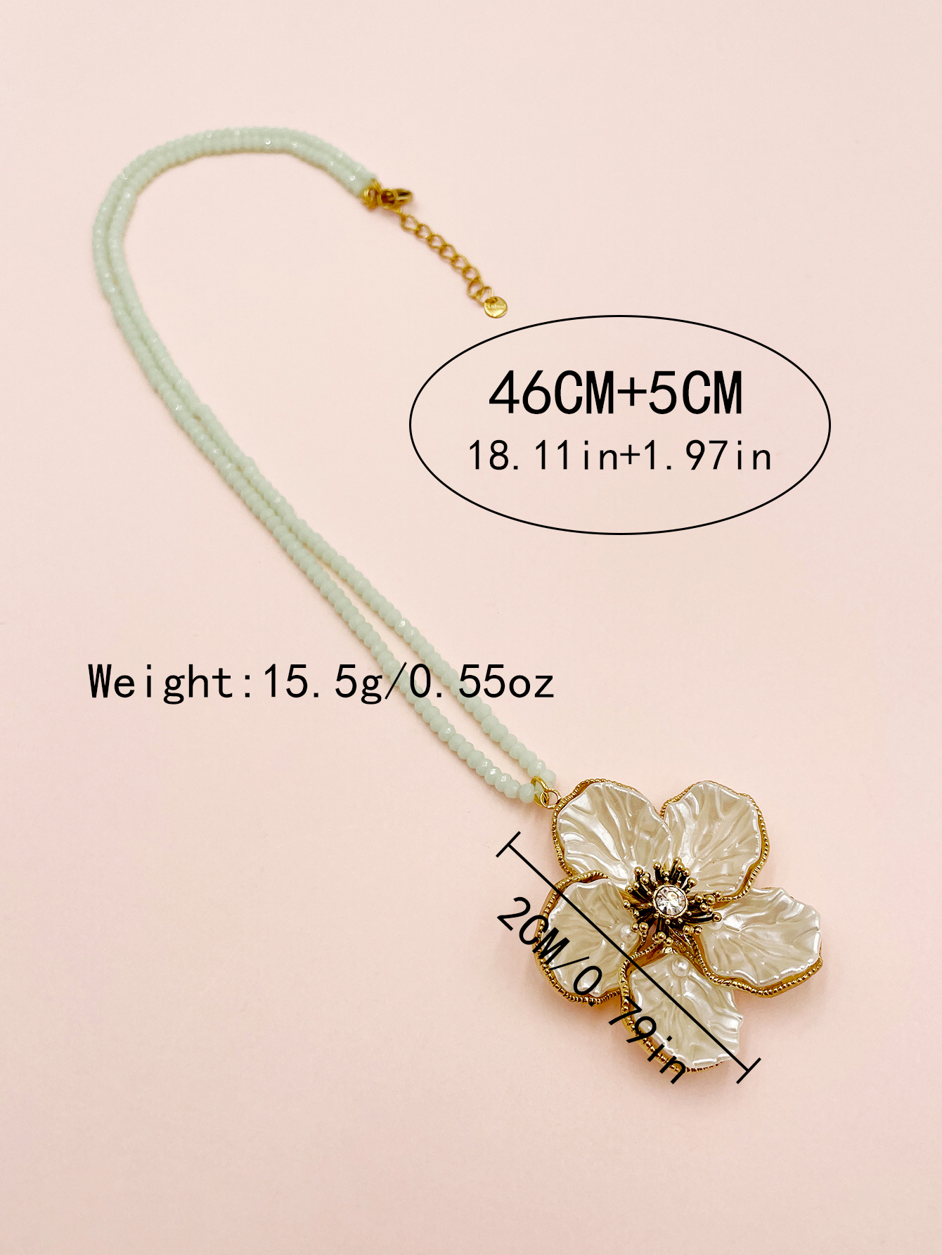 304 Stainless Steel Gold Plated Classical Vintage Style Beaded Plating Inlay Flower Crystal Shell Zircon display picture 2