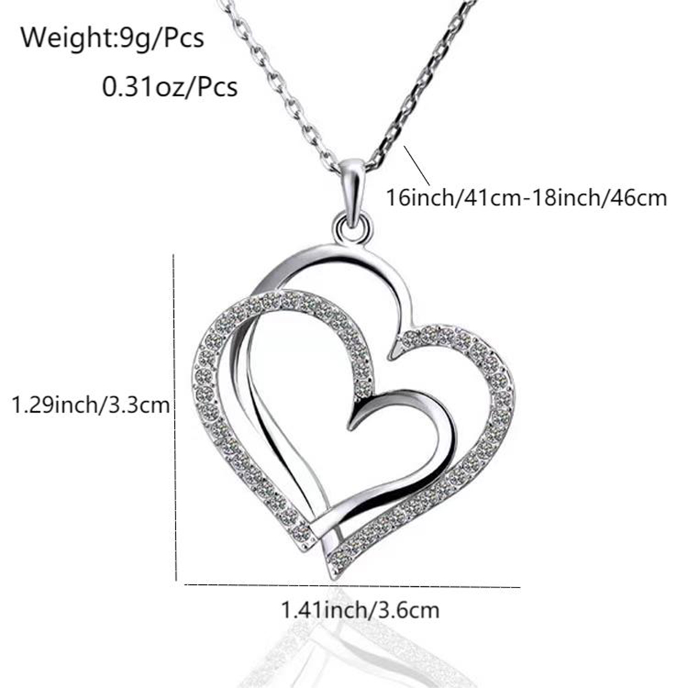Vintage Style Heart Shape Stainless Steel Plating Inlay Zircon 18k Gold Plated Rose Gold Plated Pendant Necklace display picture 1