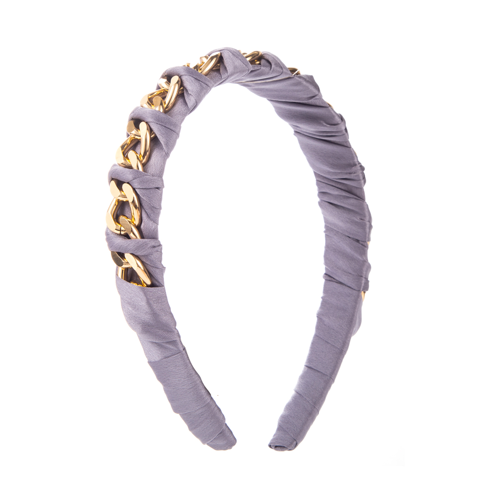 Elegant Simple Style Chains Print Alloy Chain Hair Band display picture 7