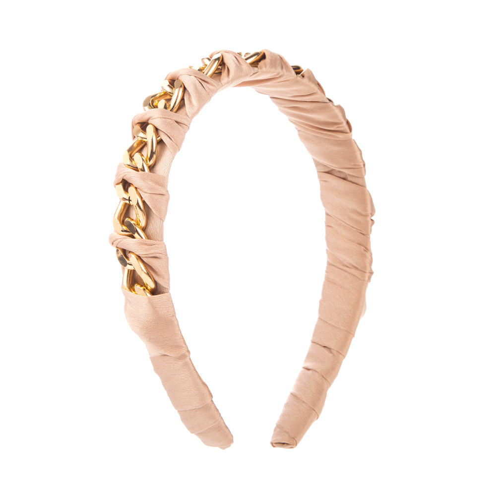 Elegant Simple Style Chains Print Alloy Chain Hair Band display picture 6