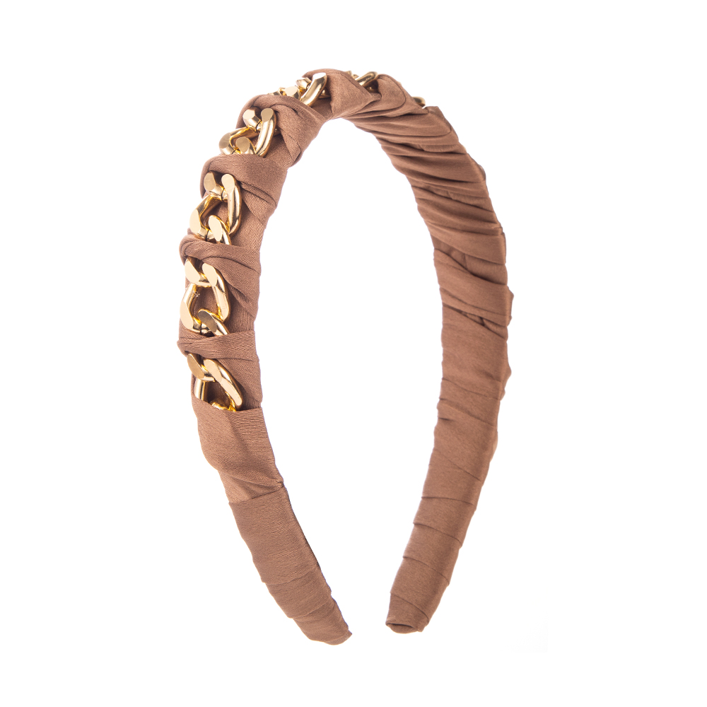 Elegant Simple Style Chains Print Alloy Chain Hair Band display picture 5