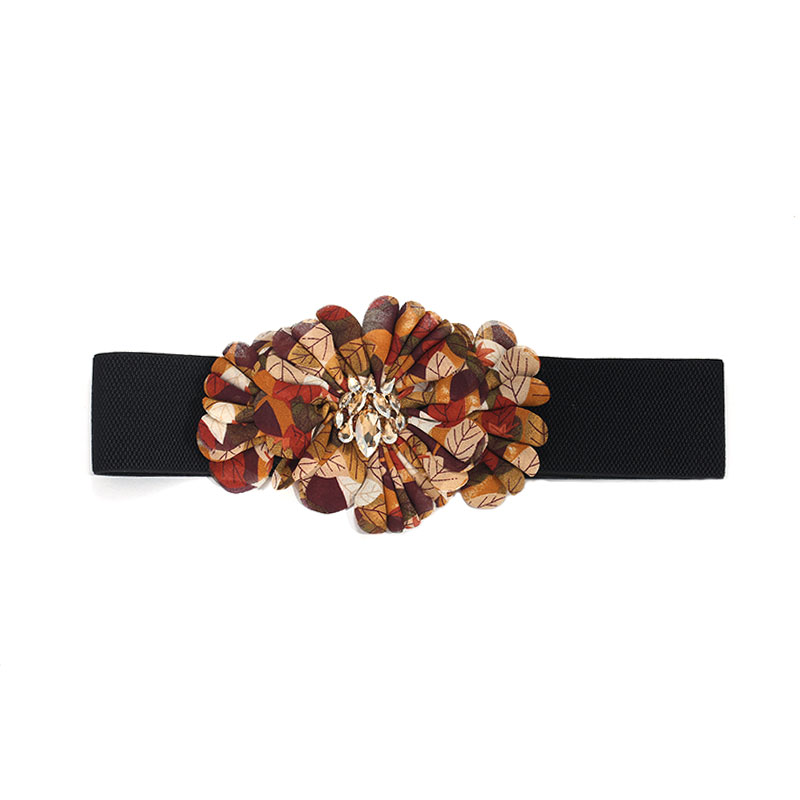 Elegant Streetwear Flower Polyester Women's Woven Belts display picture 5