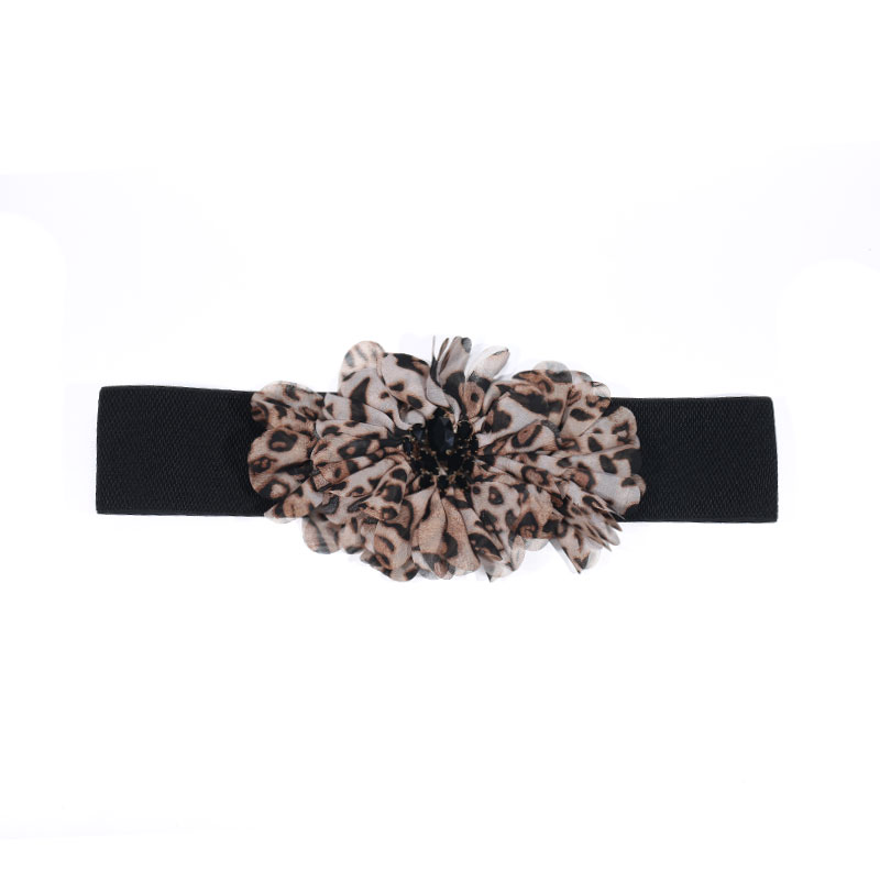 Elegant Streetwear Flower Polyester Women's Woven Belts display picture 4