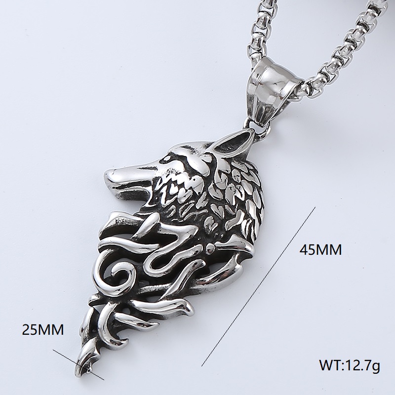 Hip-Hop Punk Streetwear Eagle Dragon 304 Stainless Steel No Inlaid Men'S display picture 1