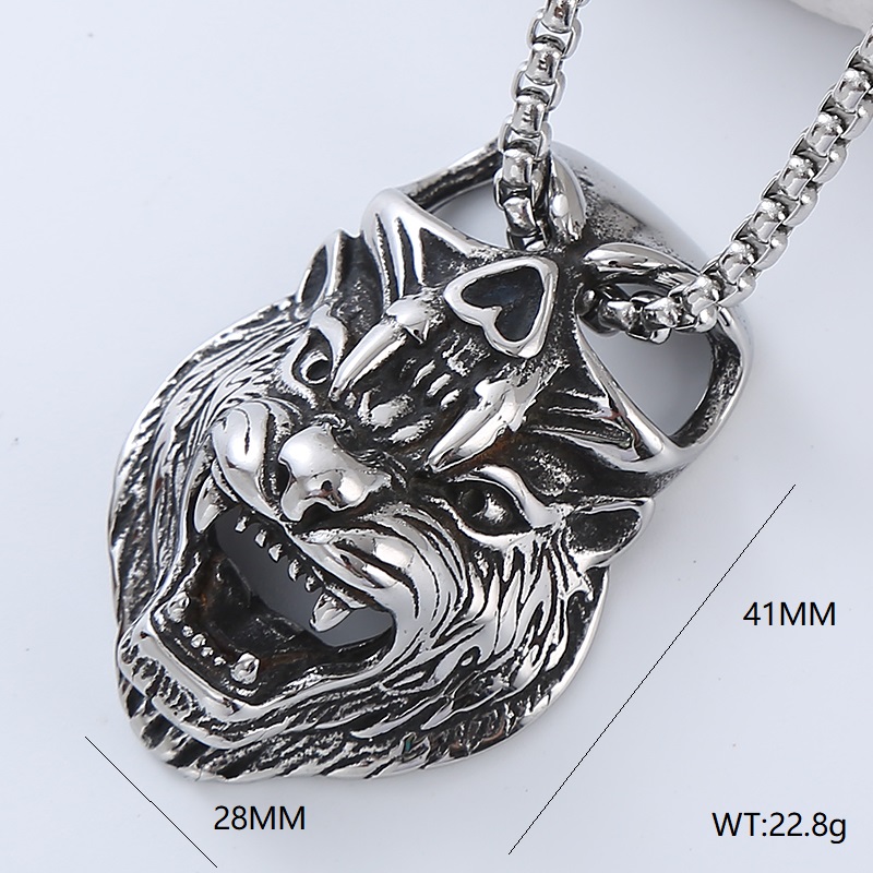 Hip-Hop Punk Streetwear Eagle Dragon 304 Stainless Steel No Inlaid Men'S display picture 5