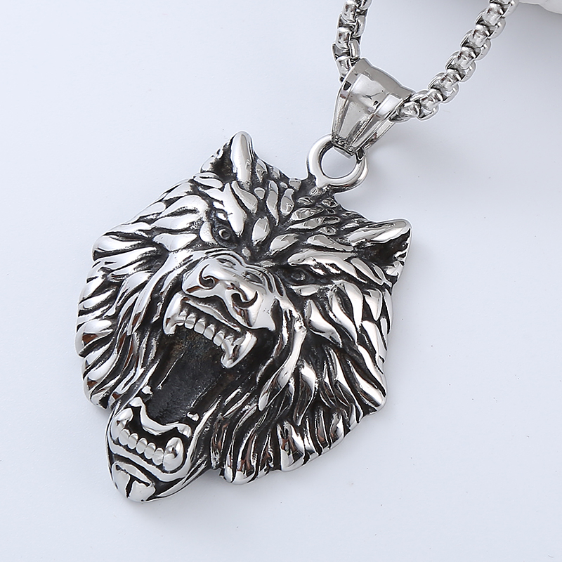 Hip-Hop Streetwear Cool Style Lion Elephant 304 Stainless Steel No Inlaid Men'S display picture 4