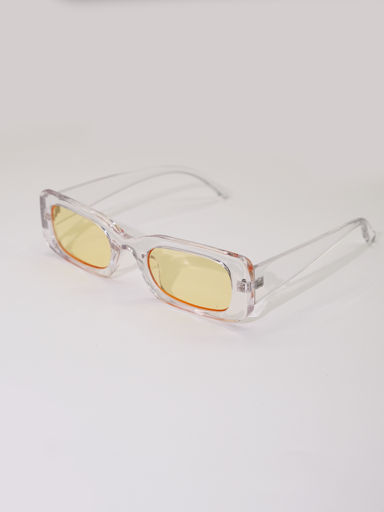 Cute Vintage Style Solid Color Pc Square Full Frame Glasses display picture 3