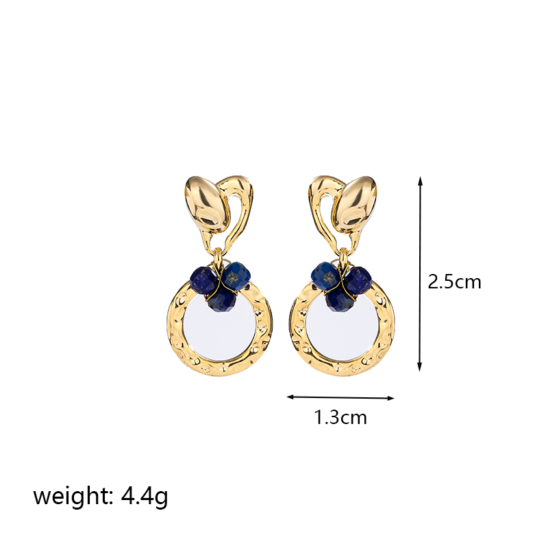 1 Pair Elegant Simple Style Roman Style Geometric Plating Inlay Copper Crystal Freshwater Pearl Zircon 18k Gold Plated Drop Earrings display picture 1