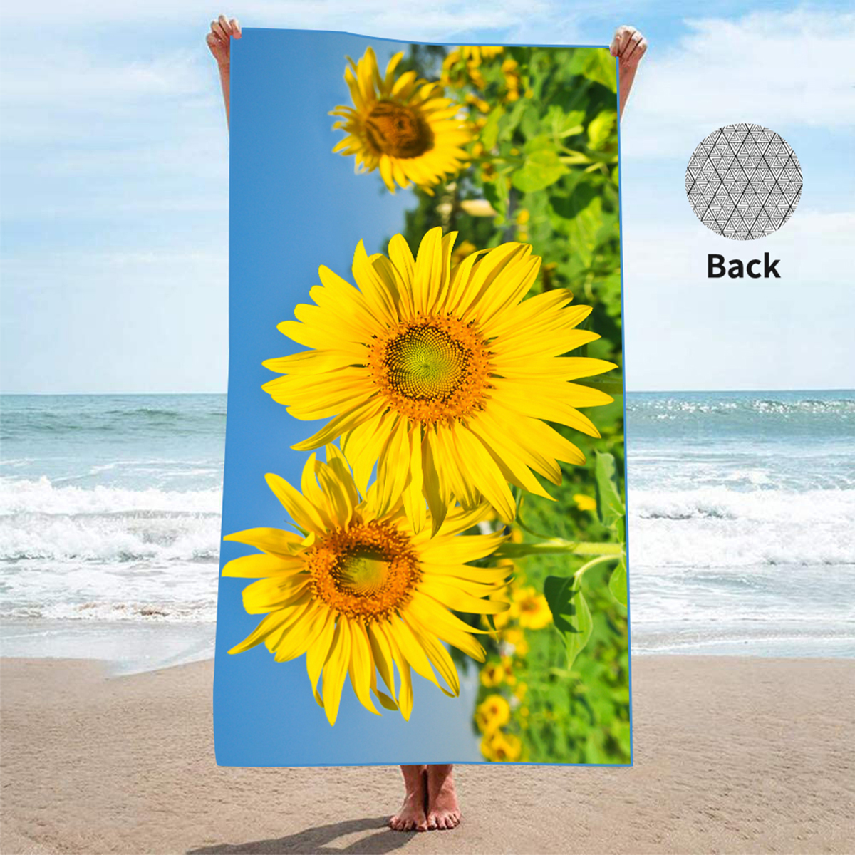 Vacaciones Impresión Digital Toallas De Playa display picture 2