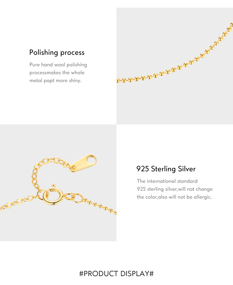 Ig Style Simple Style Round Sterling Silver Plating Inlay Zircon 14k Gold Plated Bracelets display picture 5