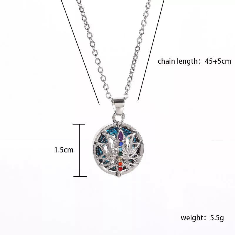 201 Stainless Steel Alloy Simple Style Inlay Lotus Rhinestones Glass Earrings Necklace display picture 1