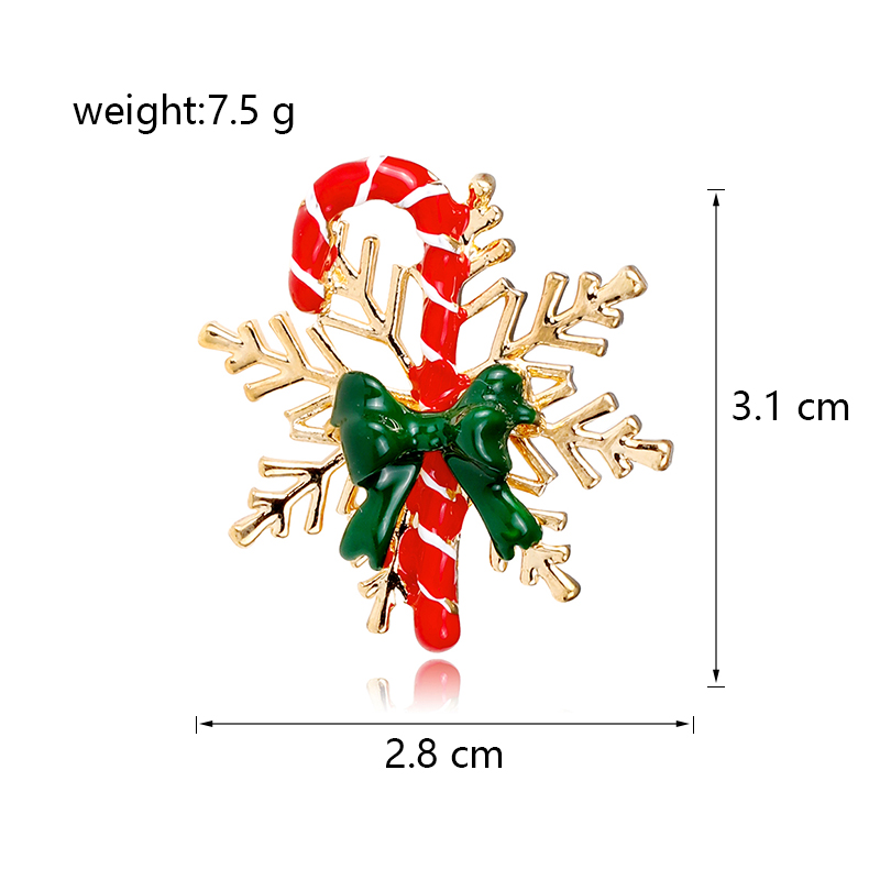 Novelty Bow Knot Snowflake Alloy Unisex Brooches display picture 1