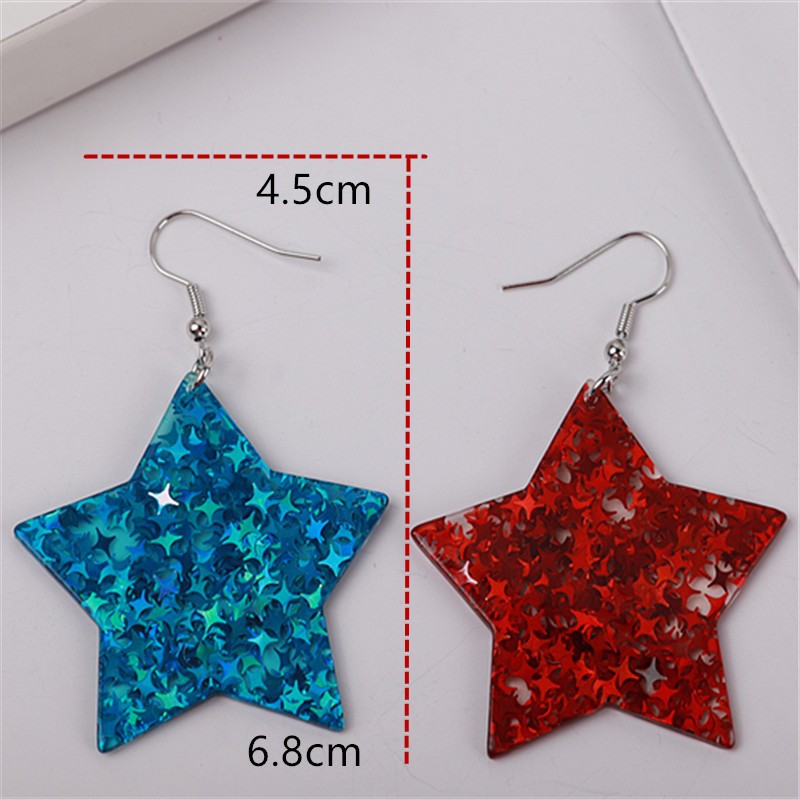 1 Pair Sweet Star Arylic Ear Hook display picture 6