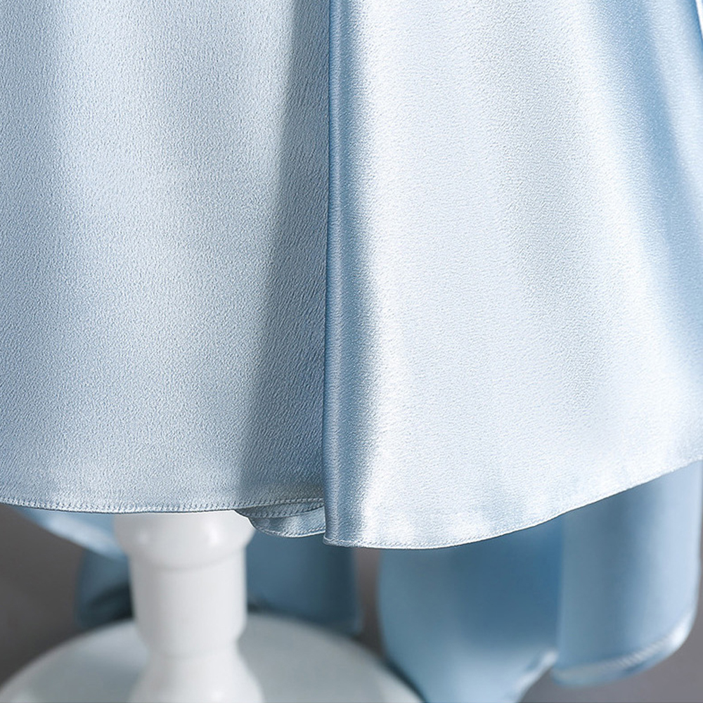 Elegante Lujoso Color Sólido Lazo Poliéster Vestidos Para Niñas display picture 7