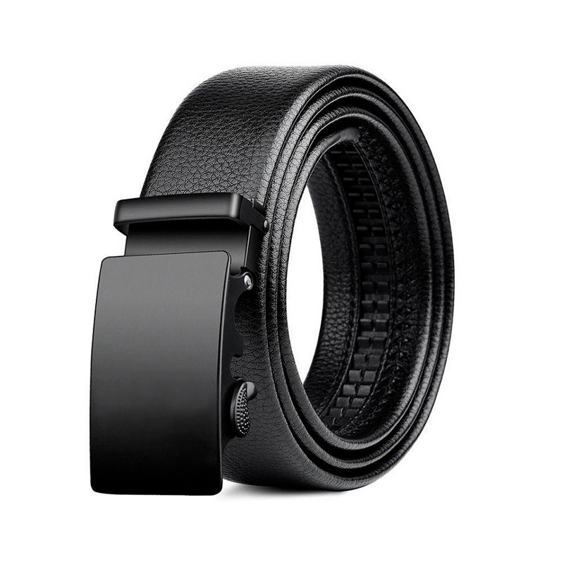 Classic Style Streetwear Solid Color Pu Leather Iron Men'S Leather Belts display picture 3