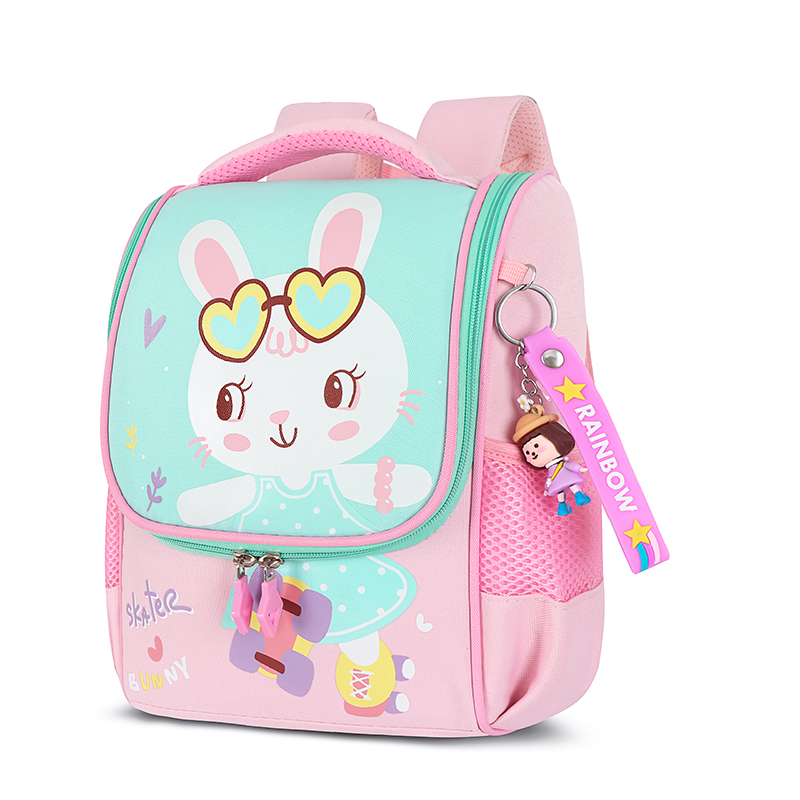 Rabbit Cartoon Astronaut Holiday School Shopping School Backpack display picture 4
